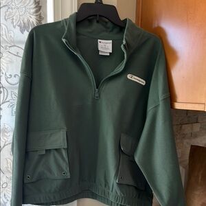 Champion Green Quarter-Zip Pullover